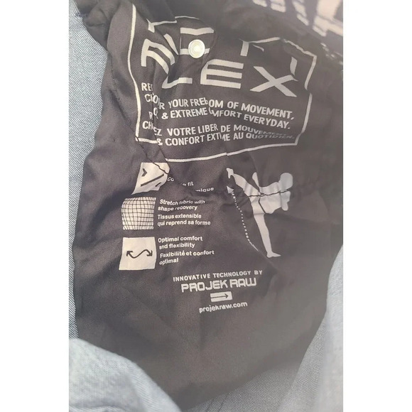 Men jeans Projek Raw Nikko Slim AUTHENTIC Stretch Soft diesel 36/32 - Picture 7 of 9